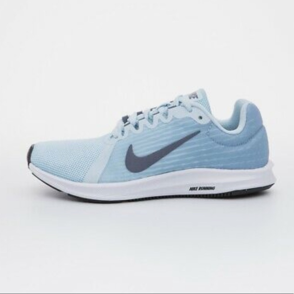 Nike Downshifter 8 Blue White Running Shoes Sneakers